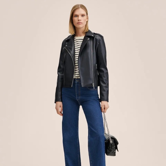 Mango vegan jacket size S, black - Picture 3 of 5